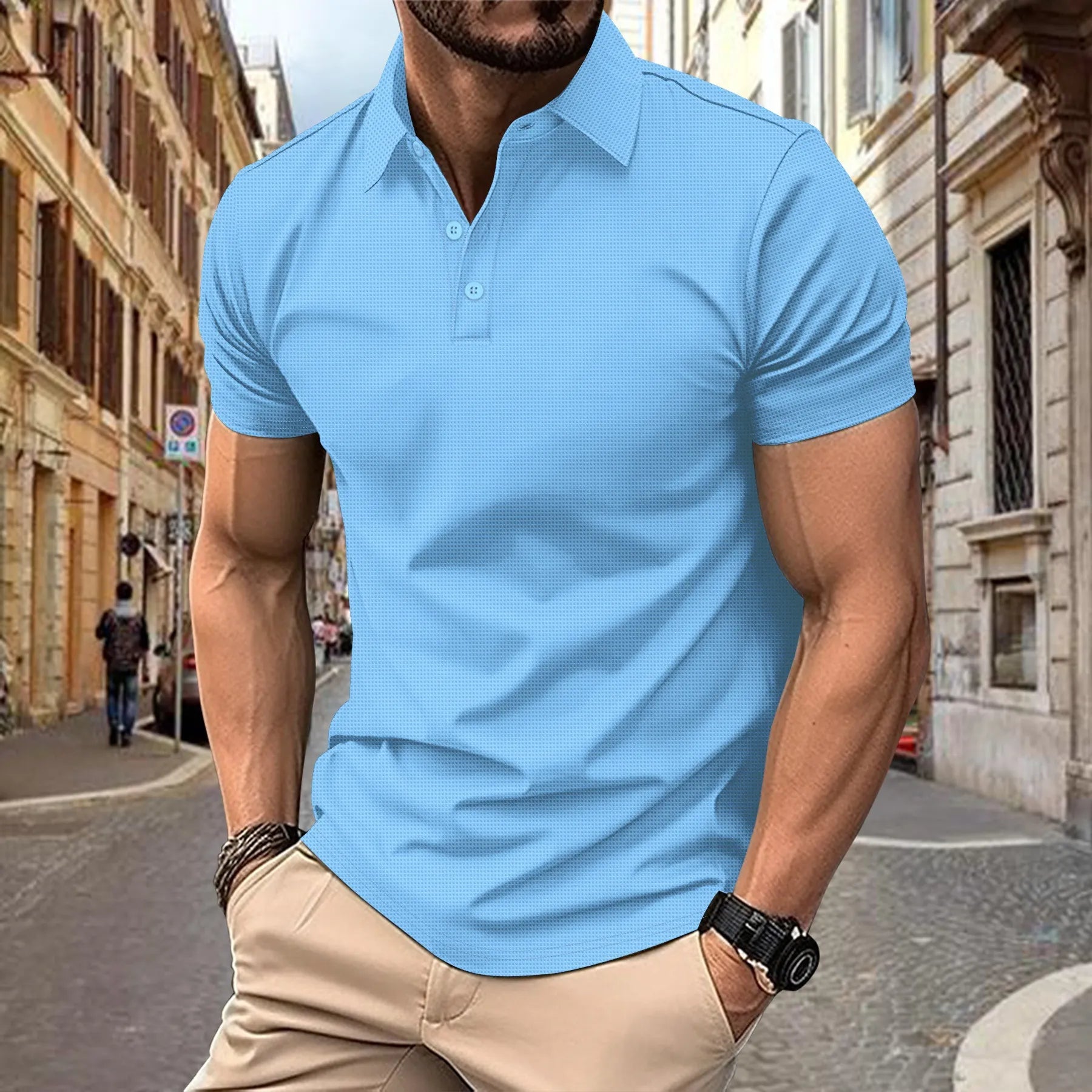 Men's Casual Sports Polo Shirt