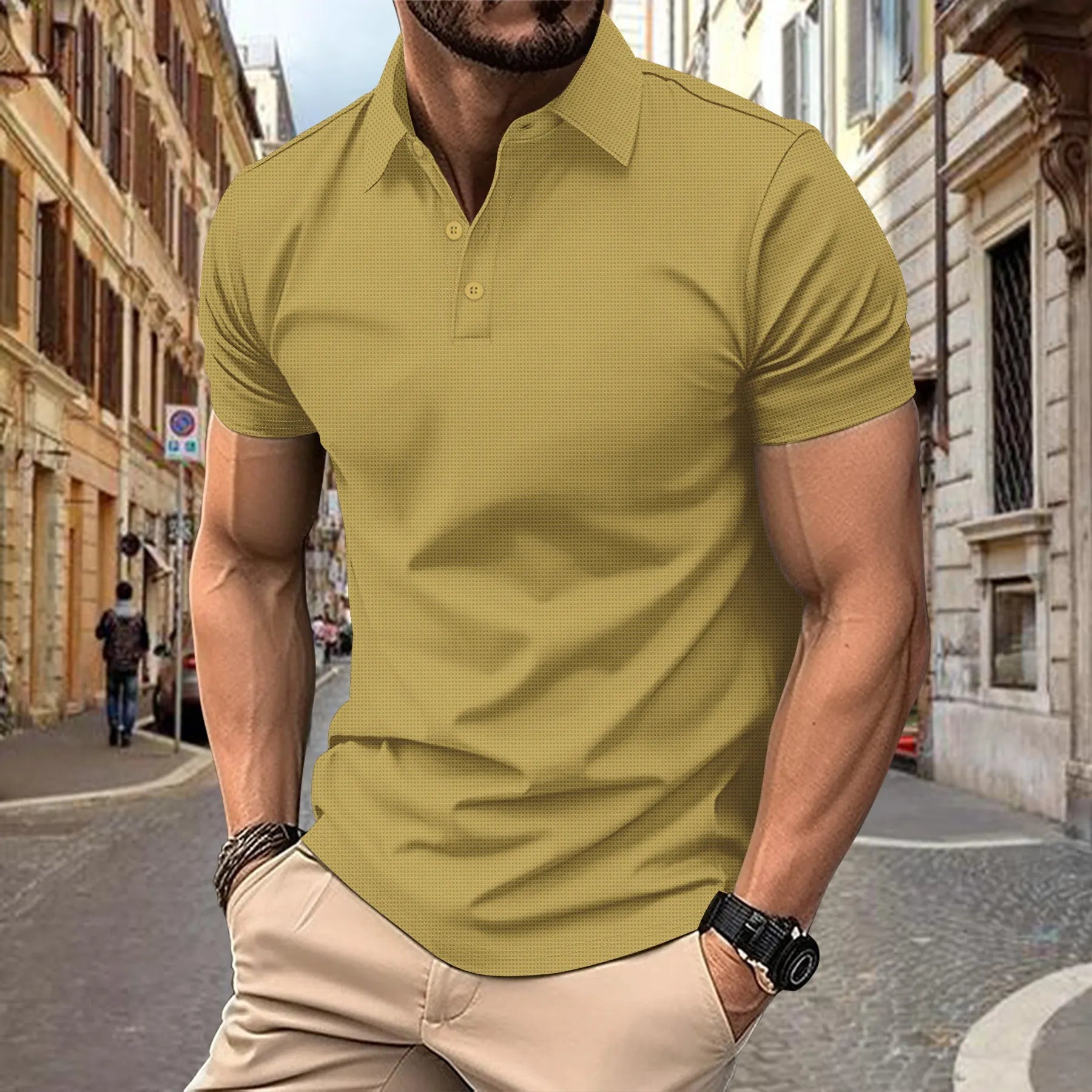 Men's Casual Sports Polo Shirt