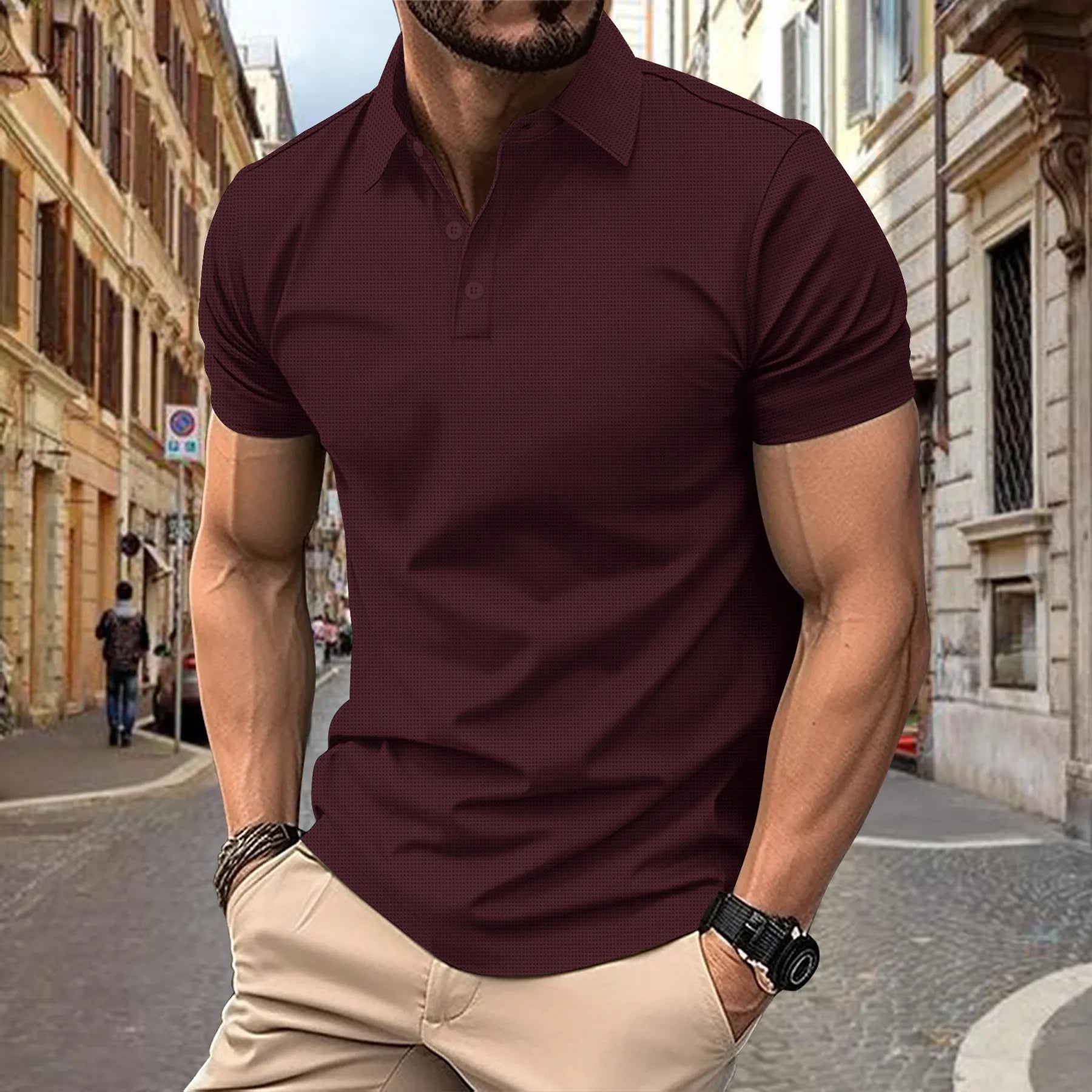 Men's Casual Sports Polo Shirt